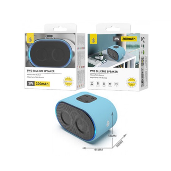 COLUNA BLUETOOTH CANDY ONEPLUS NF4063 AZUL COLUNA BLUETOOTH CANDY ONEPLUS NF4063 AZUL